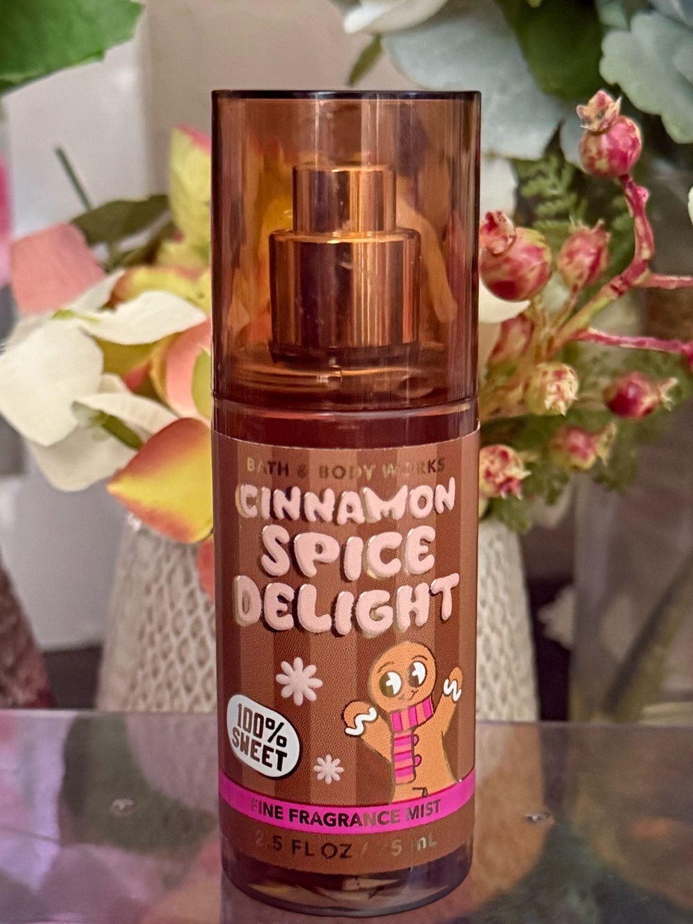 🆕🍢 BATH & BODY WORKS LIMITED EDITION “CINNAMON SPICE DELIGHT” FRAGRANCE MIST.